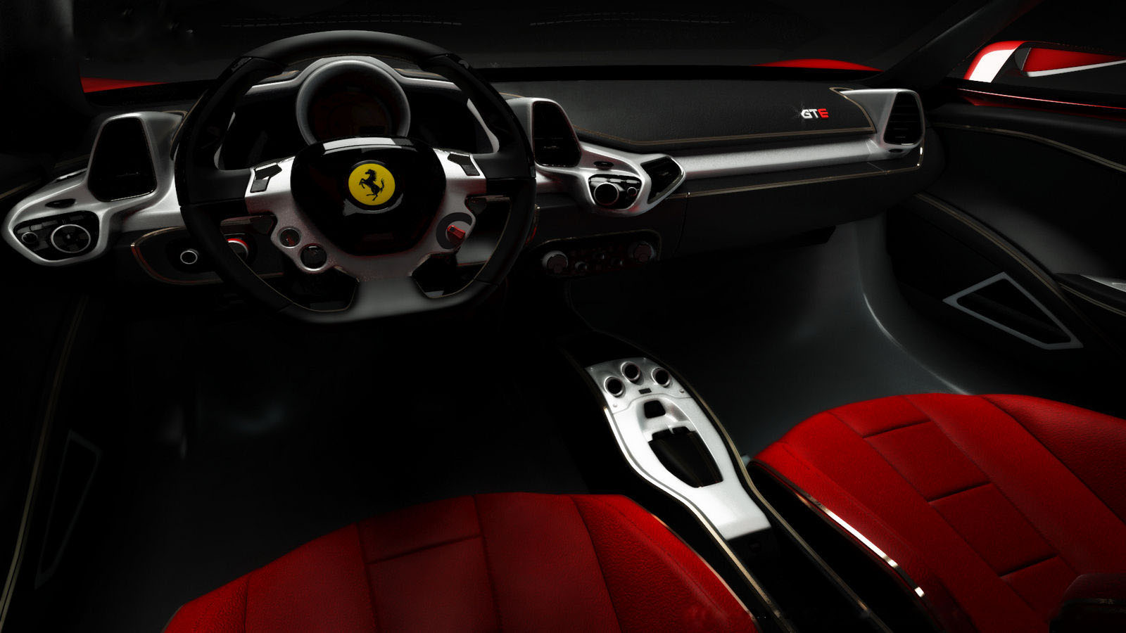 2014 Ferrari GTE Concept Interior