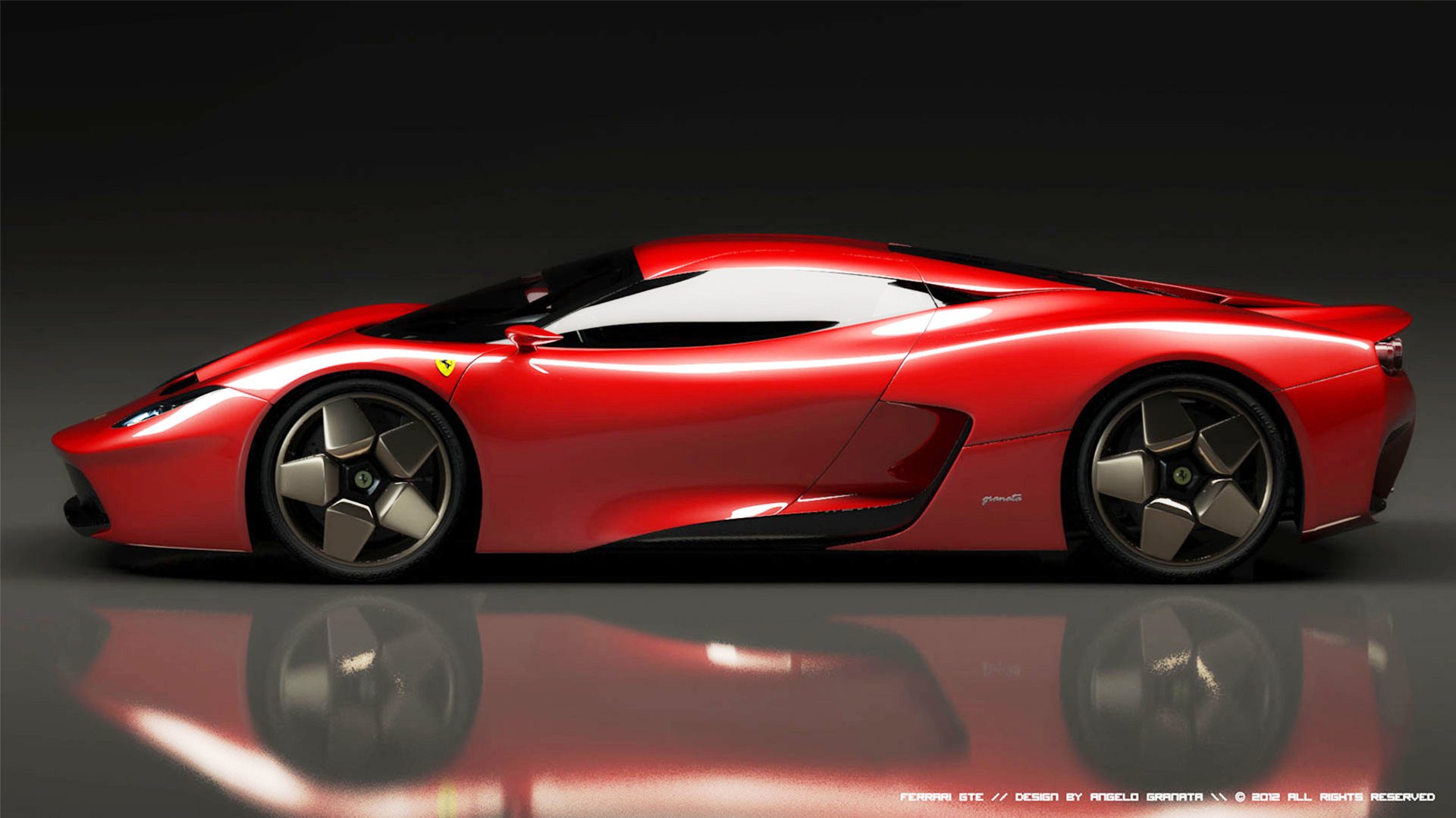 2014 Ferrari GTE Concept Side