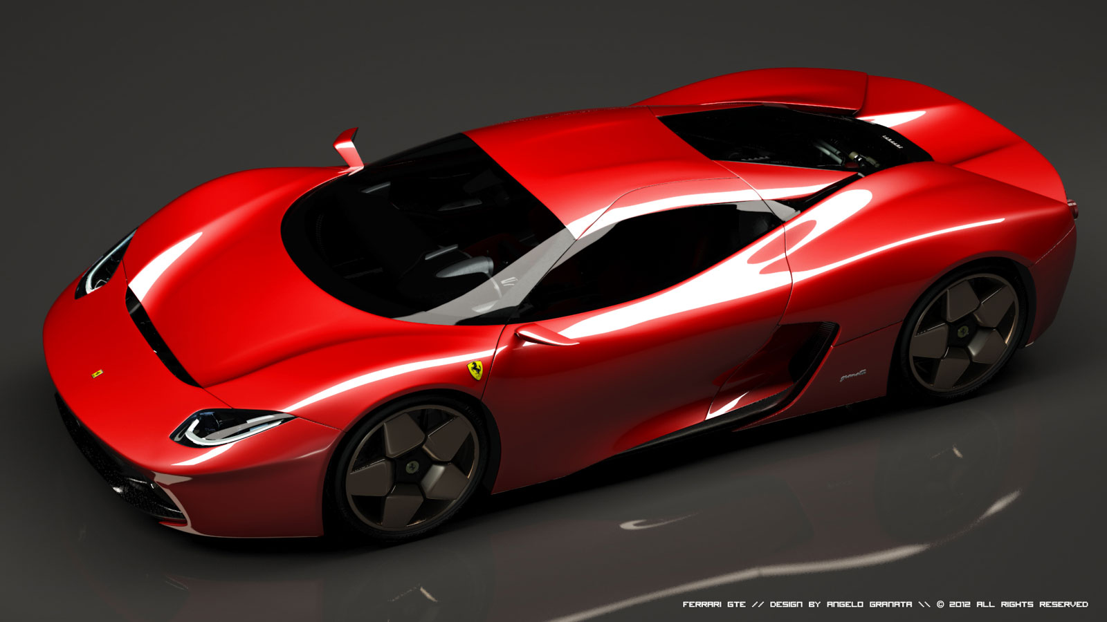 2014 Ferrari GTE Concept Top