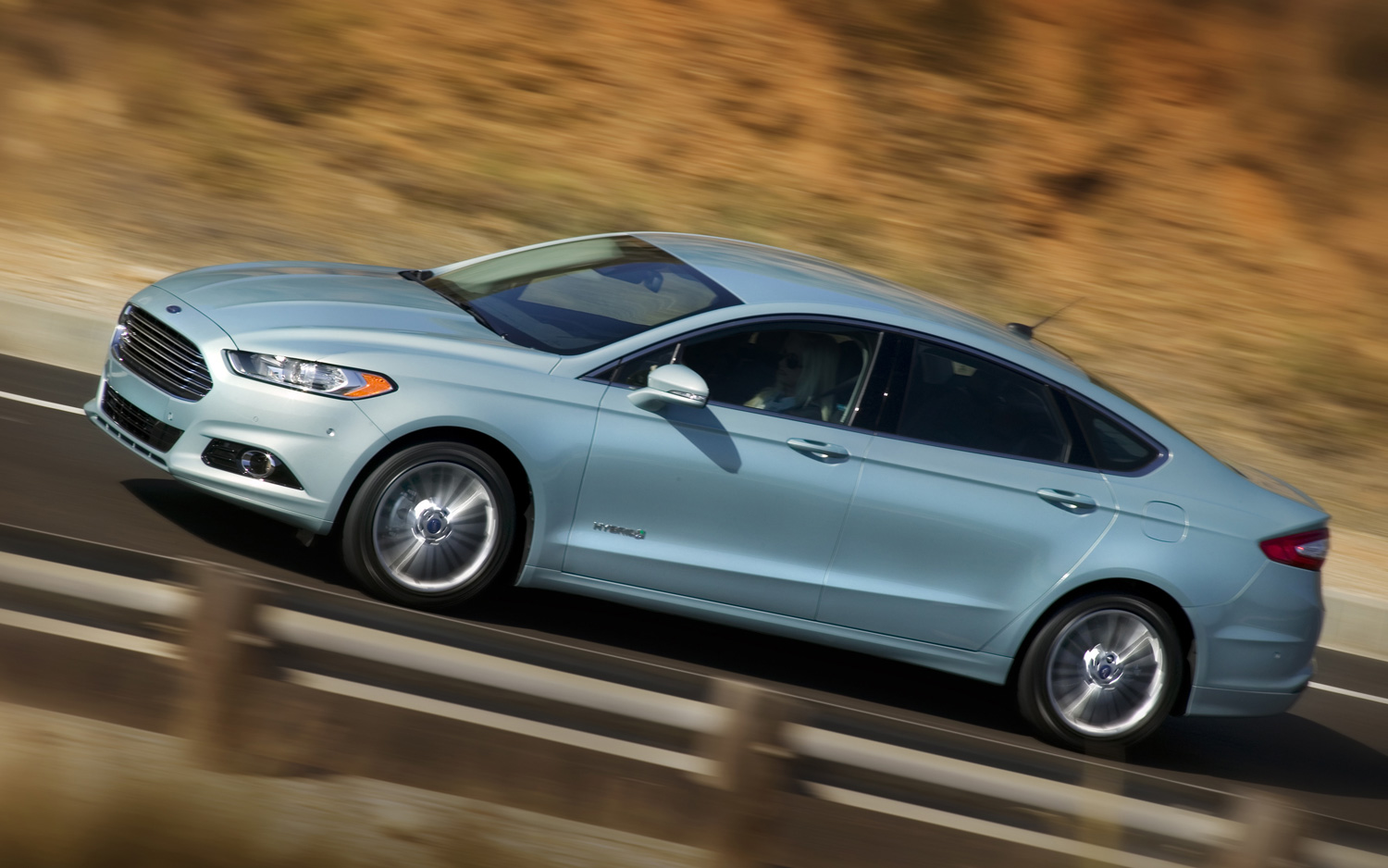 2014 Ford Fusion Hybrid Concept Front Side