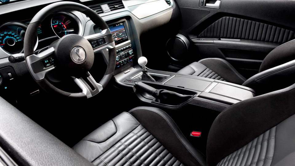 2014 Ford Mustang Shelby GT500 Interior Angle