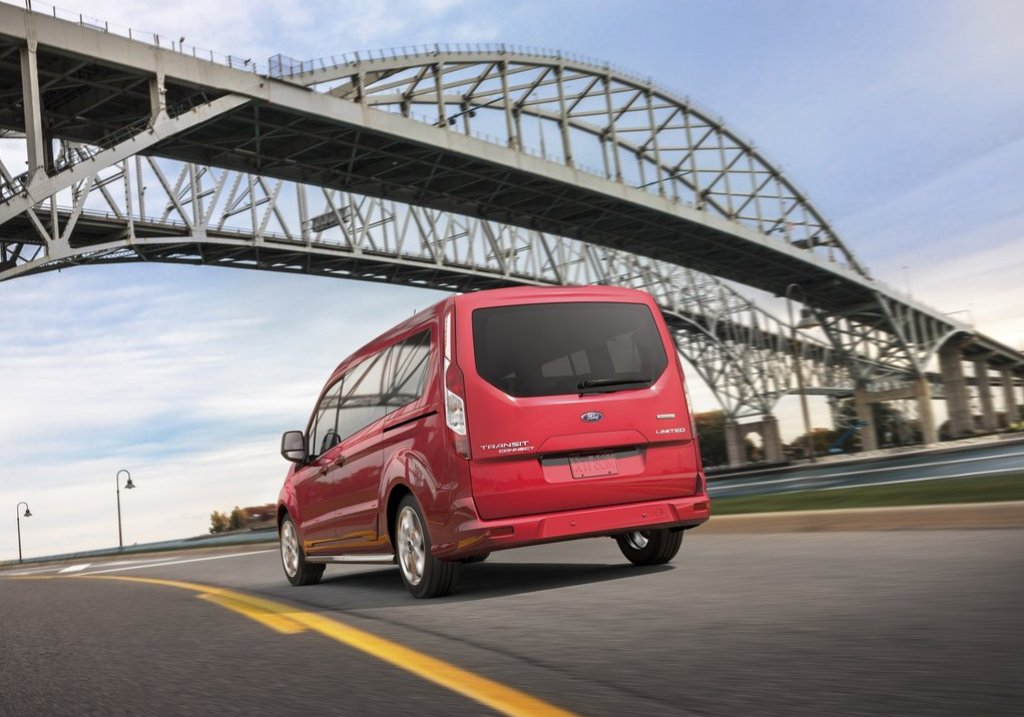 2014 Ford Transit Rear View