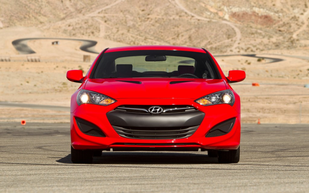 2014 Hyundai Genesis Coupe Front End