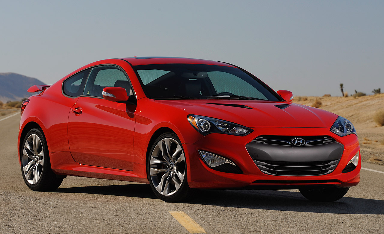 2014 Hyundai Genesis Coupe Front View