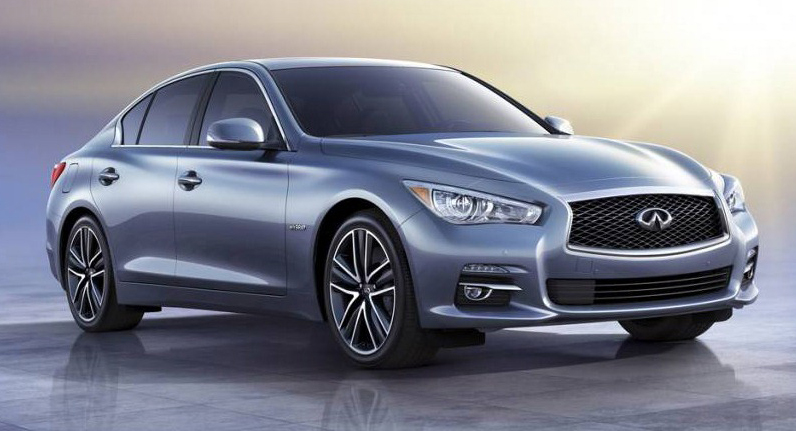 2014 Infiniti Electric Sedan Front View