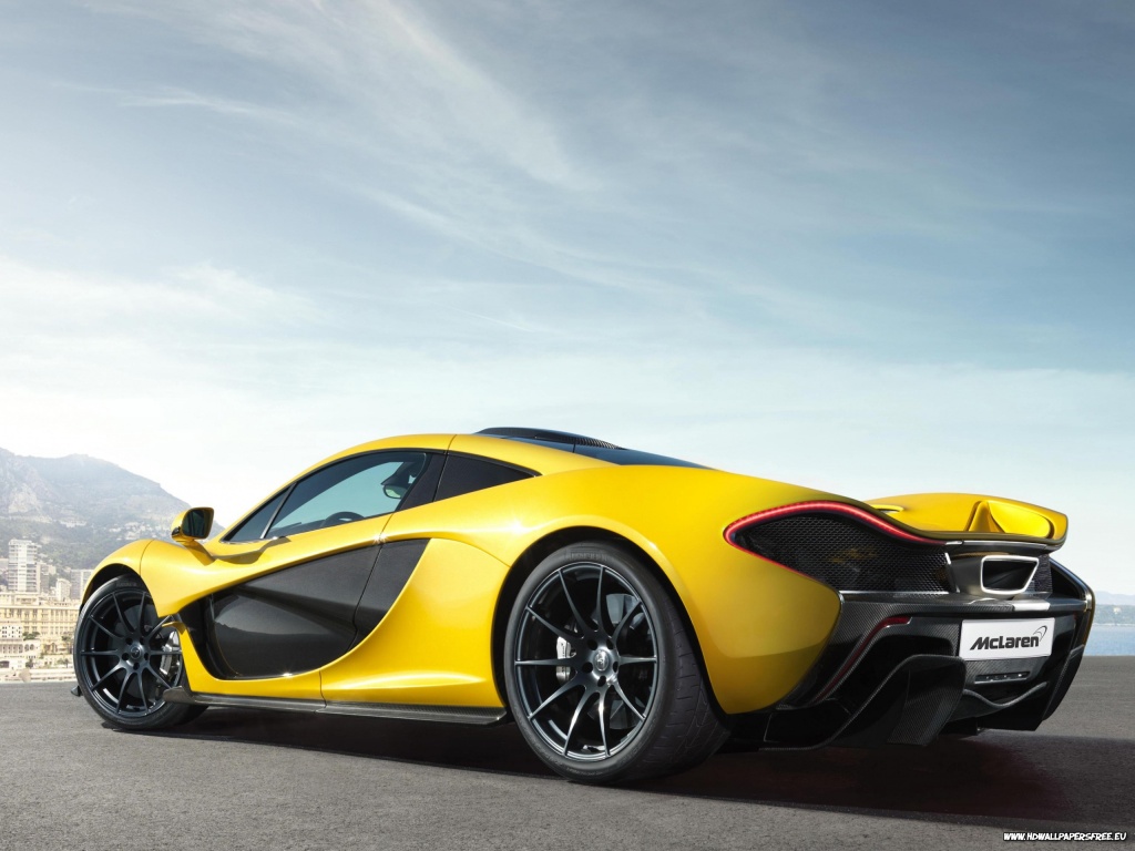 2014 McLaren P1 Rear Angle