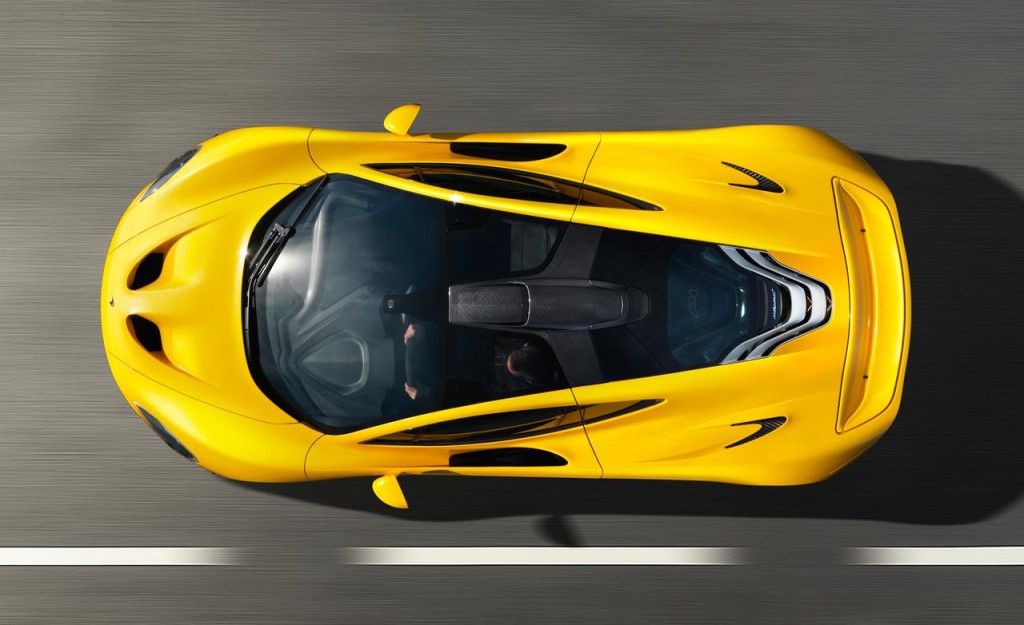 2014 McLaren P1 Top View