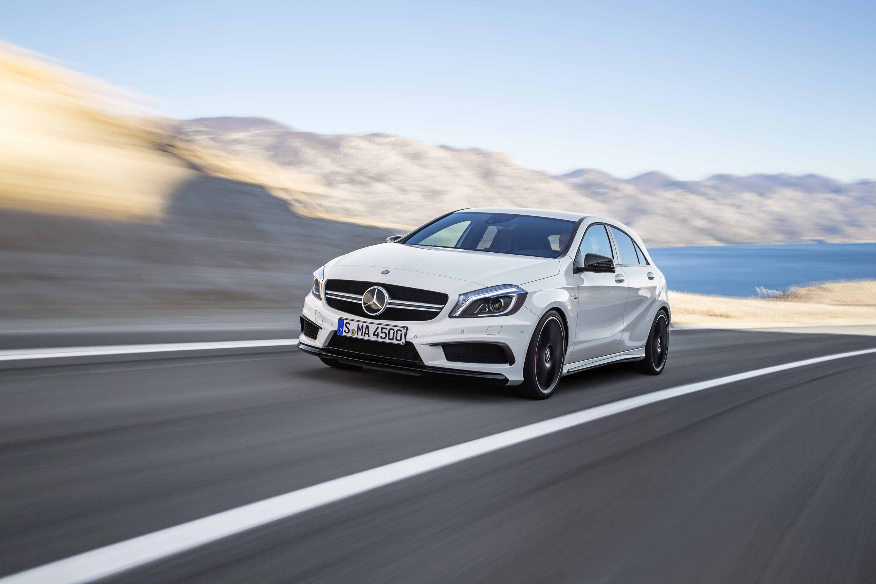 2013 Mercedes-Benz A45 AMG Front Angle Left