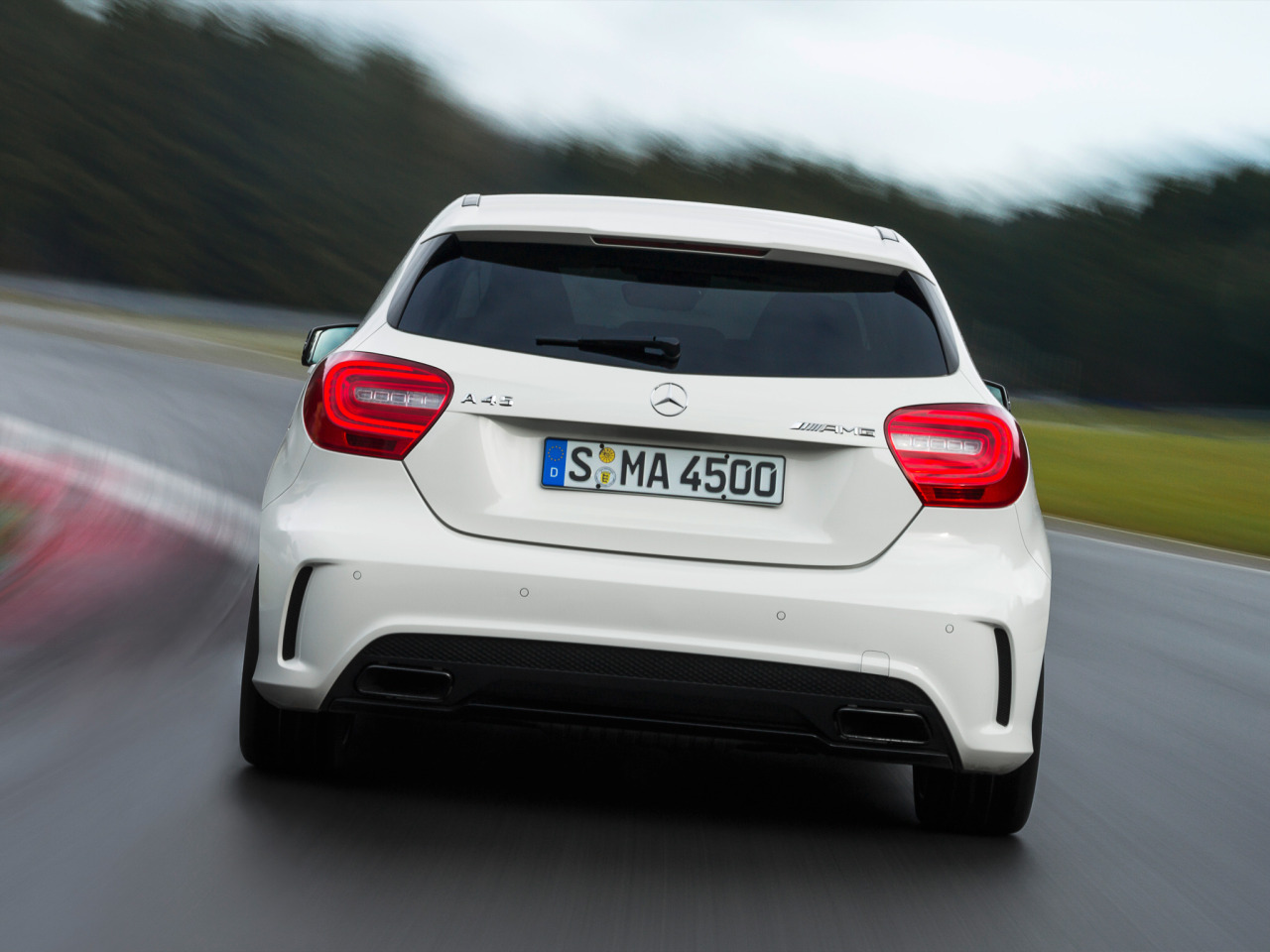 2014 Mercedes-Benz A45 AMG Rear Design