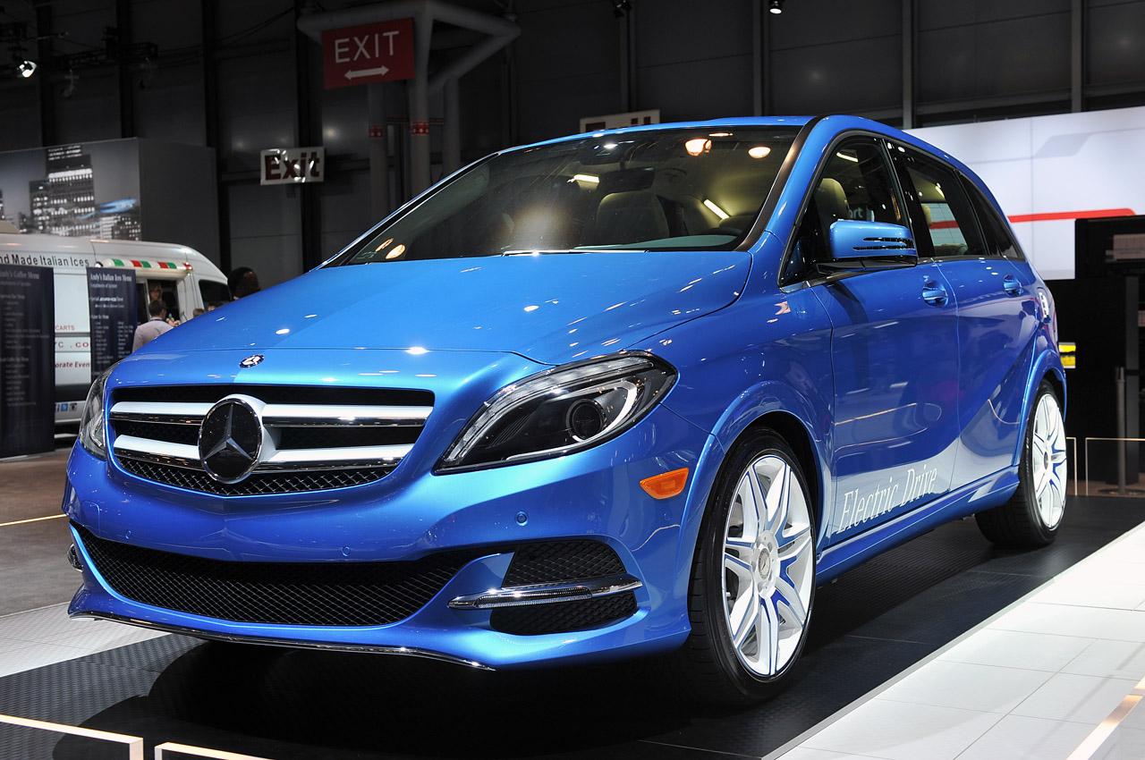 2014 Mercedes Benz B-Class Electric Drive Front Design