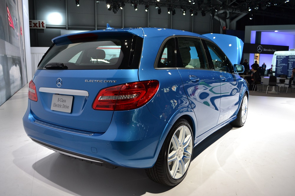 2014 Mercedes Benz B-Class Electric Drive Rear