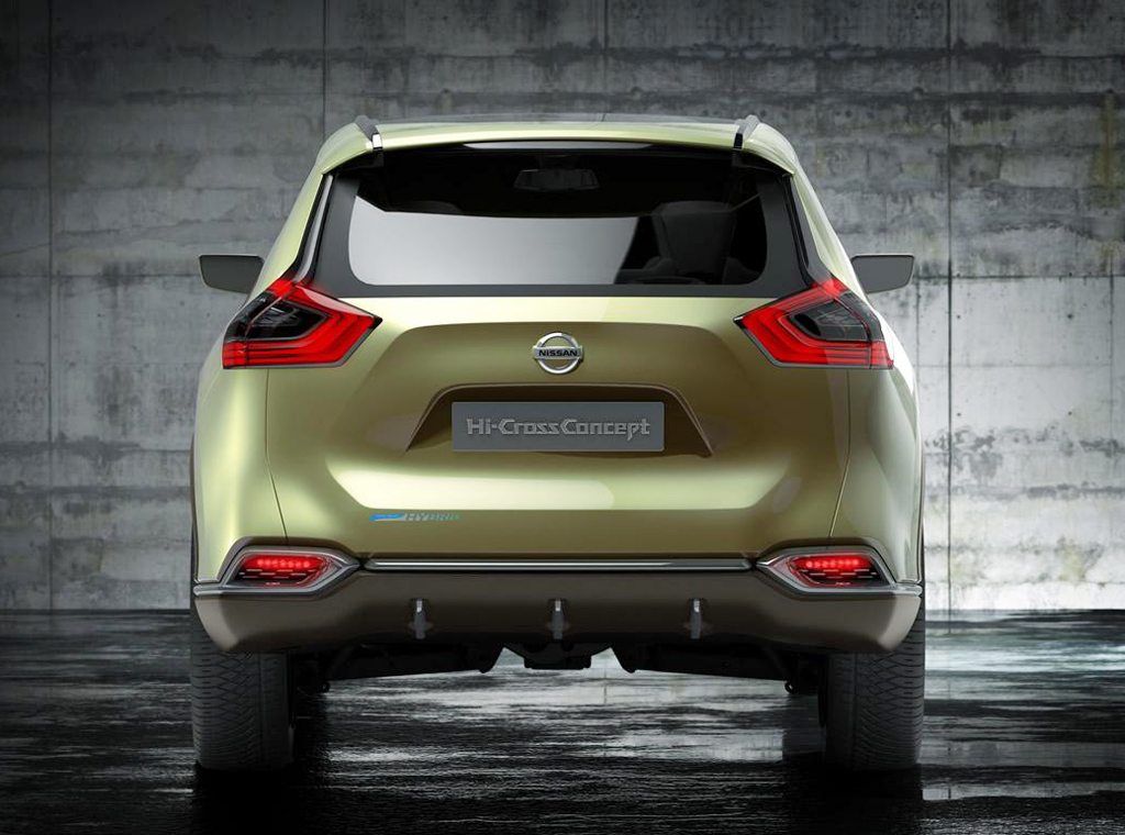 2014 Nissan Rogue Rear End