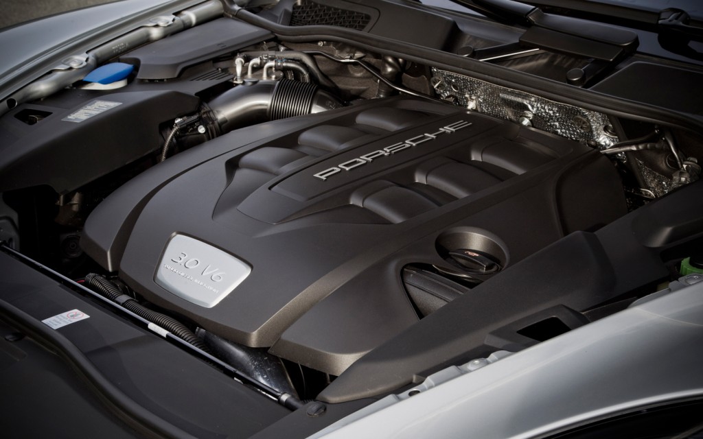 2014 Porsche Cayman Engine