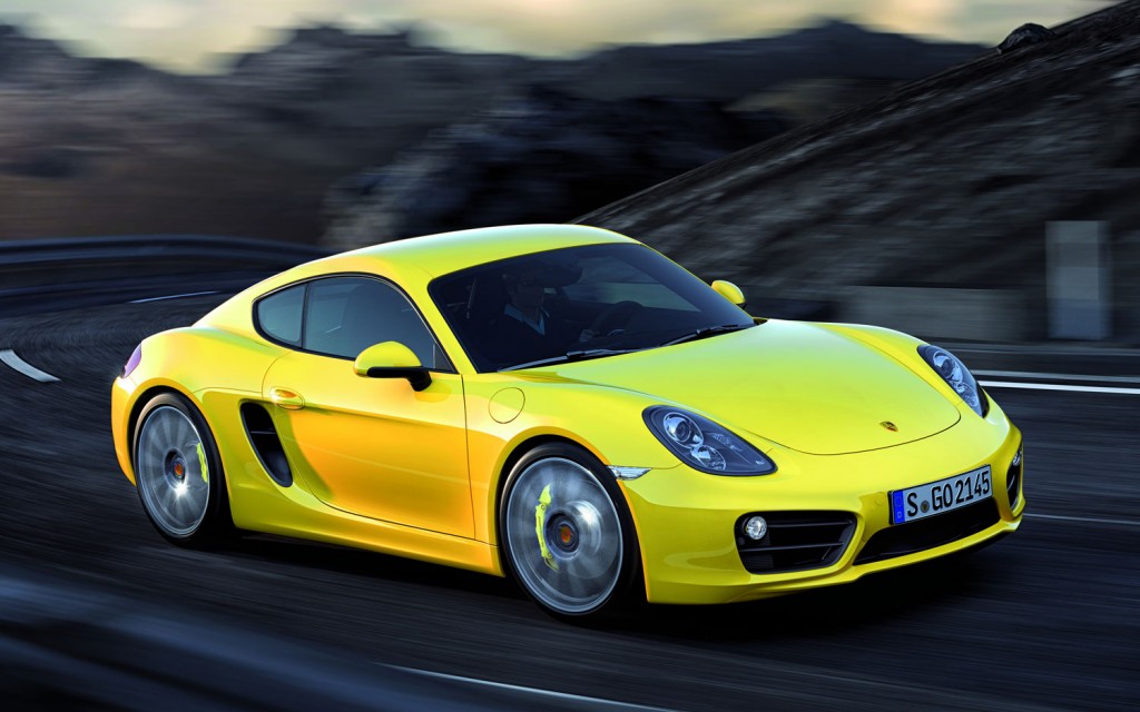 2014 Porsche Cayman Front Design