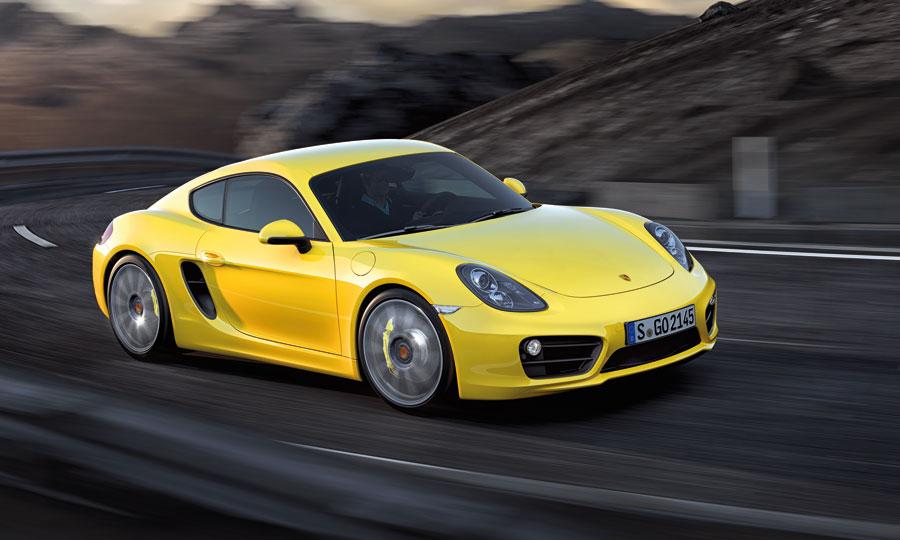 2014 Porsche Cayman Front Side