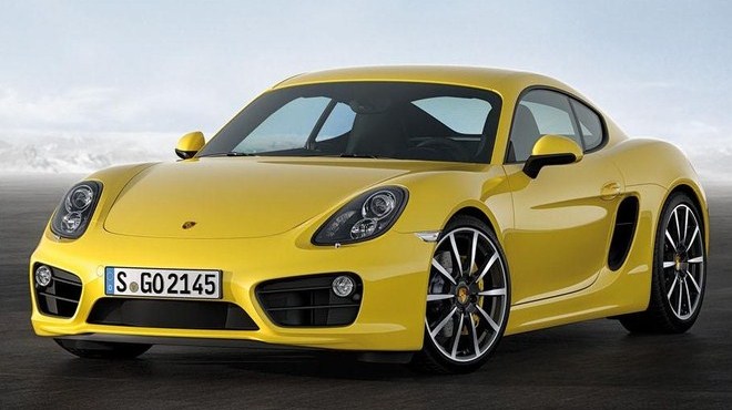 2014 Porsche Cayman Front View