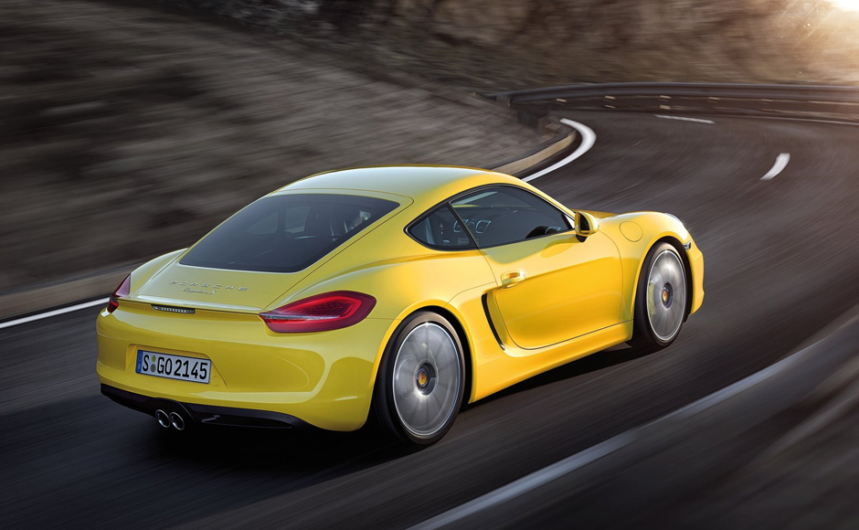 2014 Porsche Cayman Rear Side