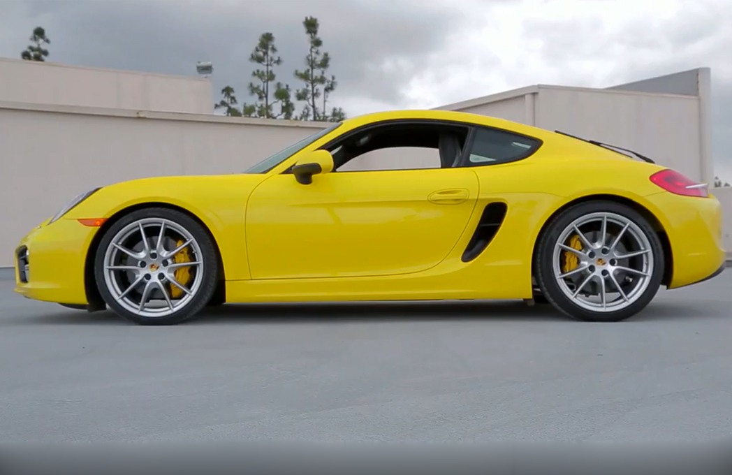 2014 Porsche Cayman Side