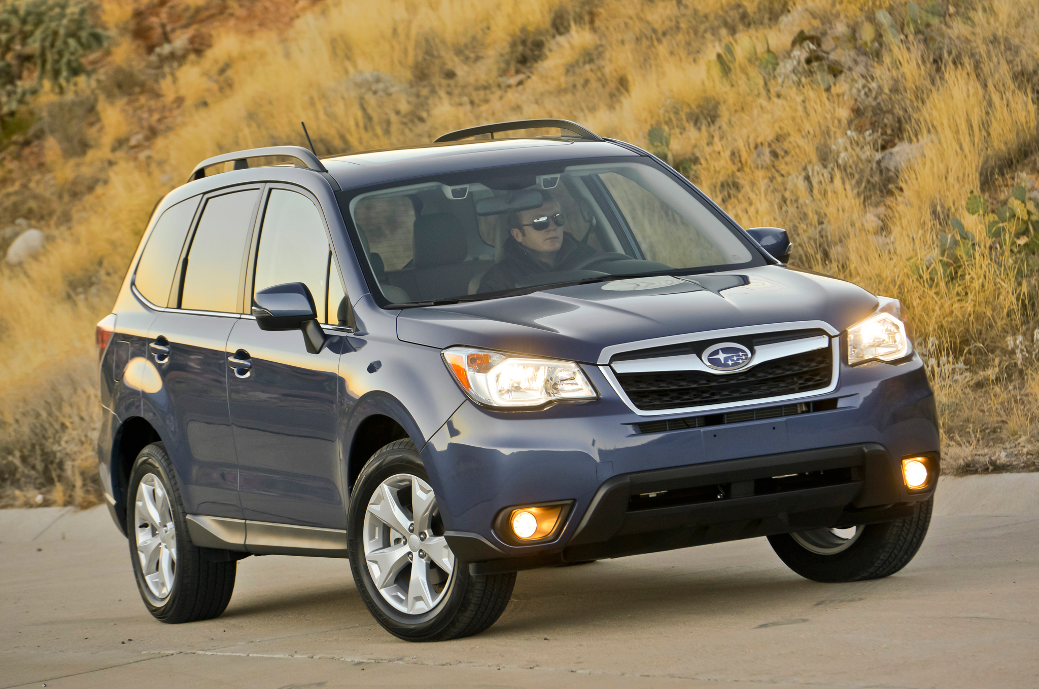 2014 Subaru Forester Front Angle Three Quarter