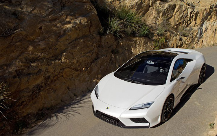 2015 Lotus Elise Top View