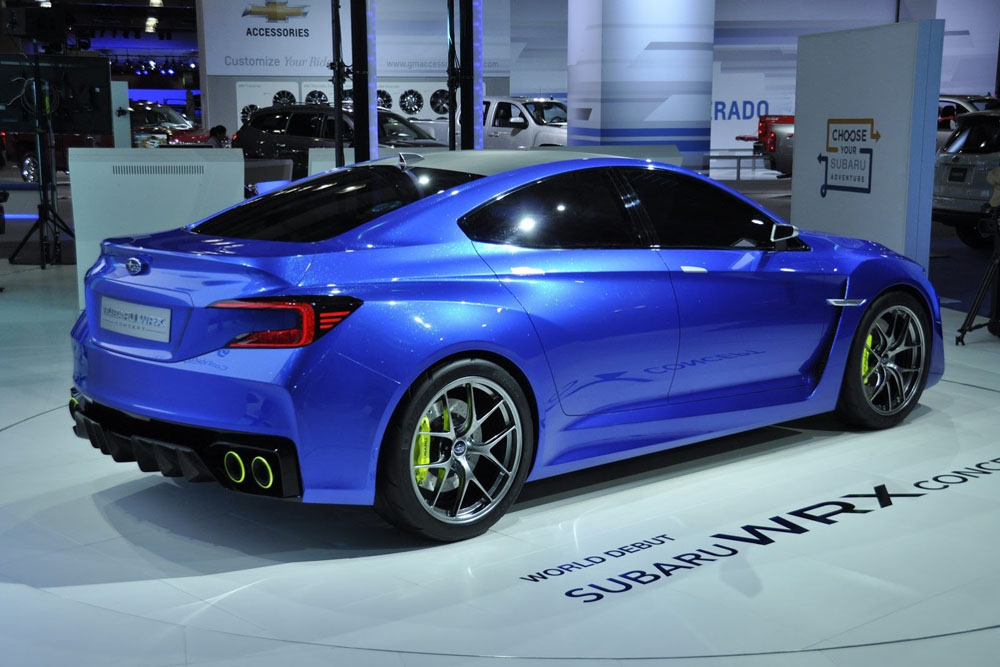 2015 Subaru WRX Rear Side