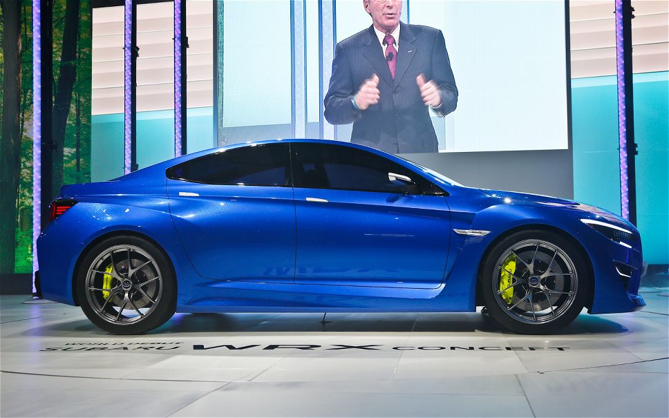 2015 Subaru WRX Side View