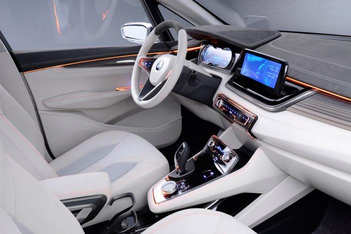 2013 BMW Concept Active Tourer Interior View
