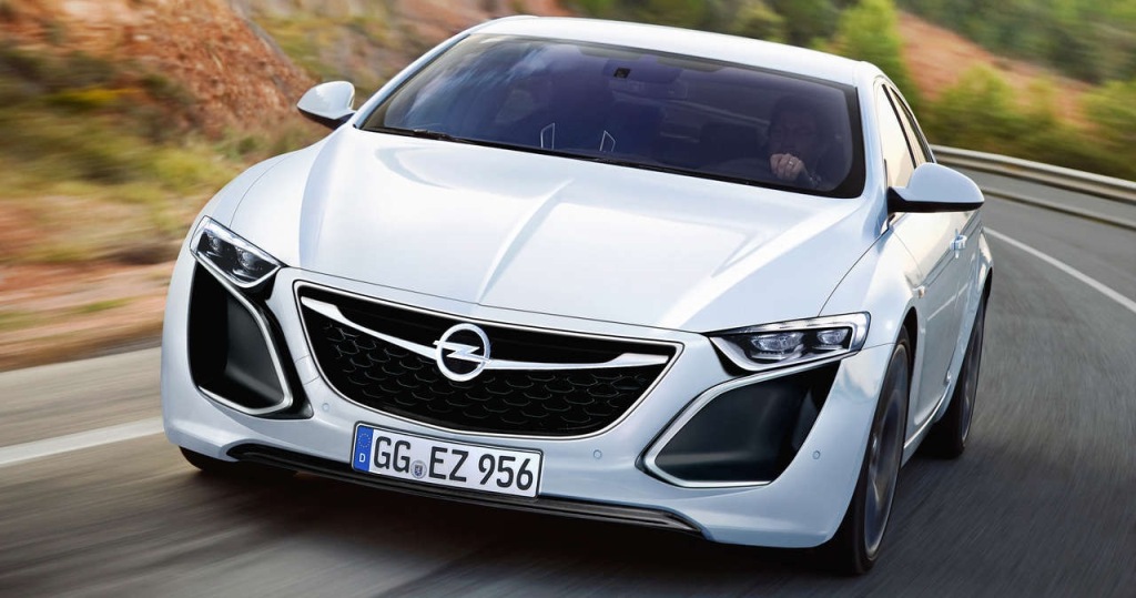 2013 Opel Monza Front Side Angle