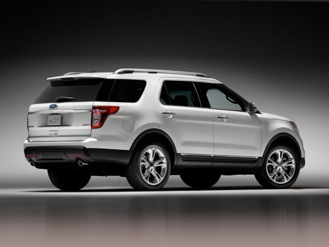 2014 Ford Explorer Rear Side View