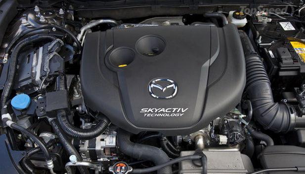 2014 Mazda 3 Engine View