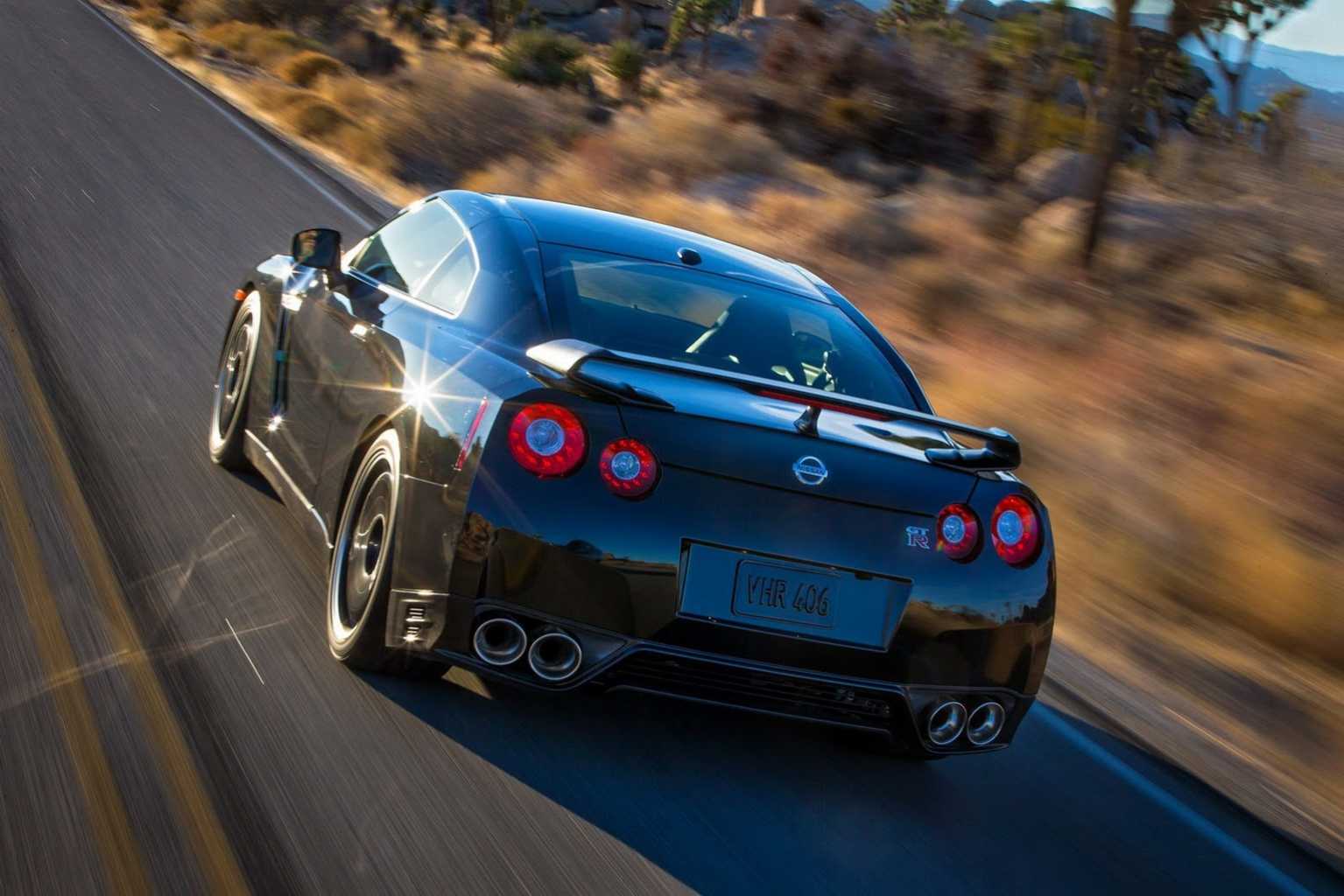 2014 Nissan GT-R Track Edition Rear View