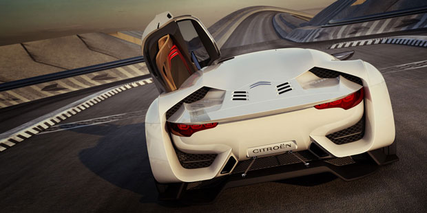 2013 Citroen GT Concept Rear Angle