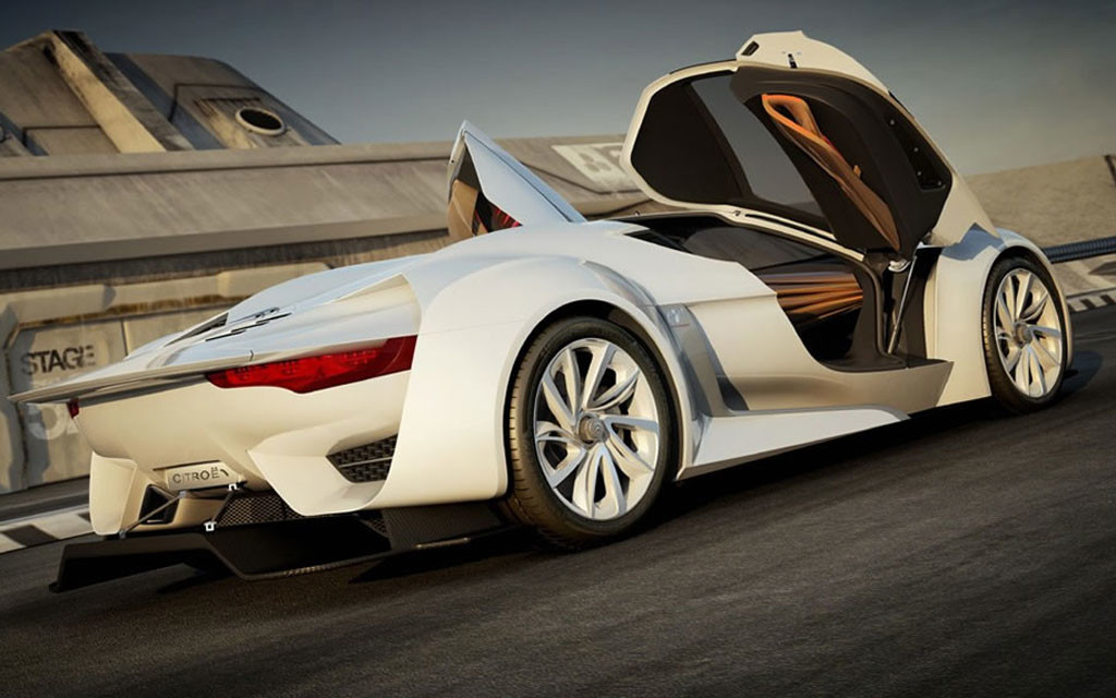 2013 Citroen GT Concept Side Rear