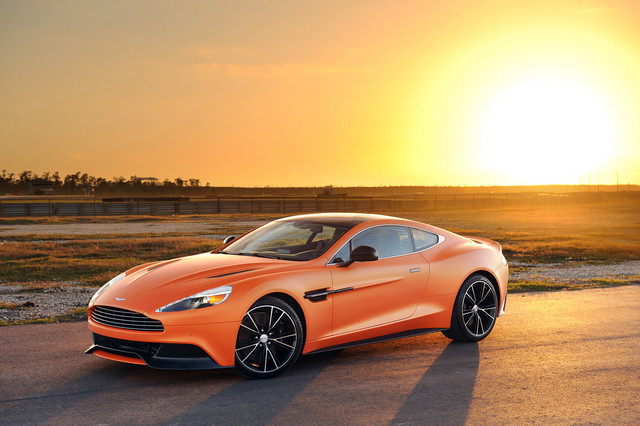2014 Aston Martin Vanquish Front Angle