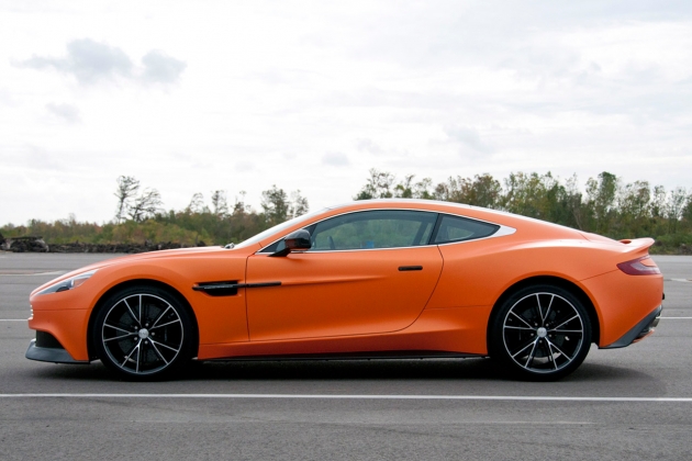2014 Aston Martin Vanquish Side View