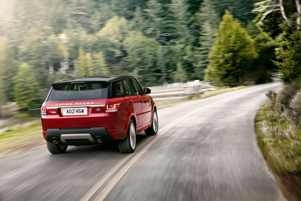 2014 Land Rover Range Rover Rear View