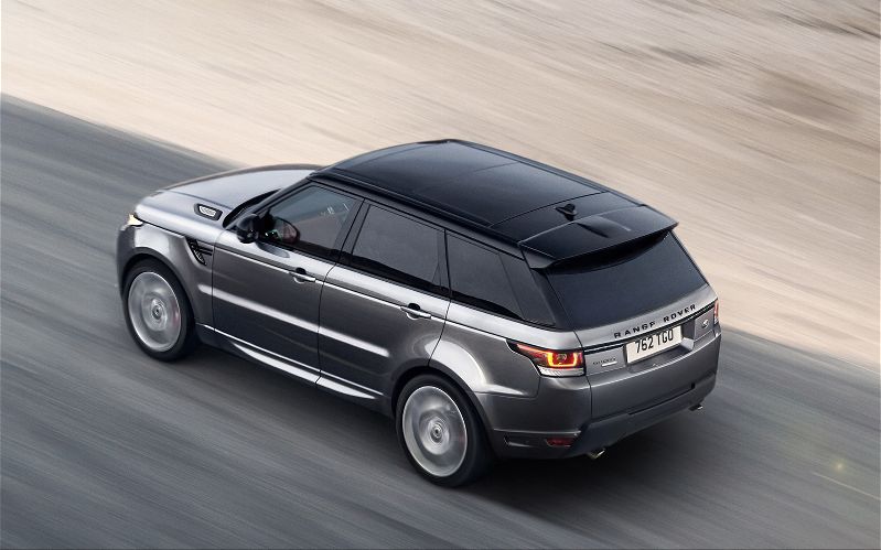 2014 Land Rover Range Rover Sport Top View