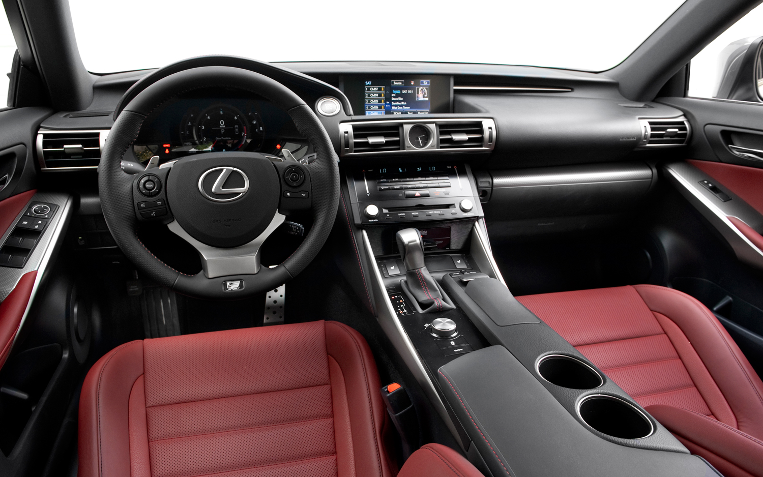 2014 Lexus IS Interior Angle