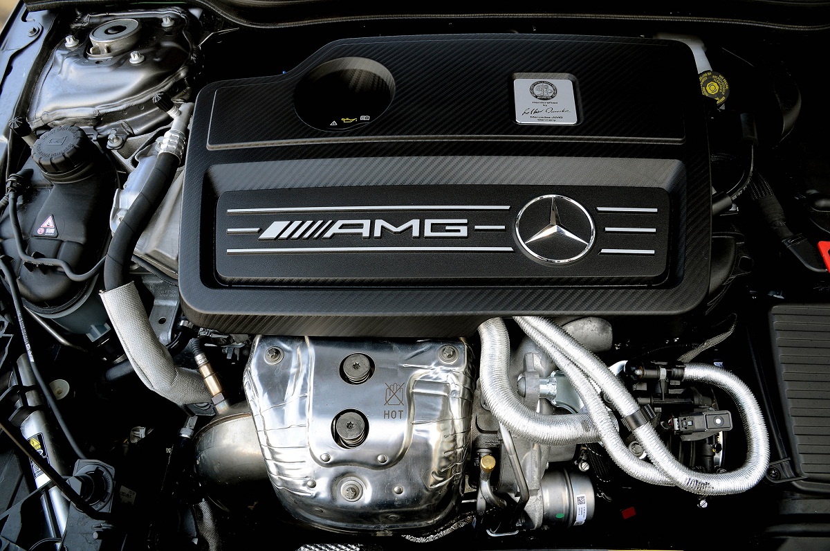 2014 Mercedes-Benz CLA 45 AMG Engine