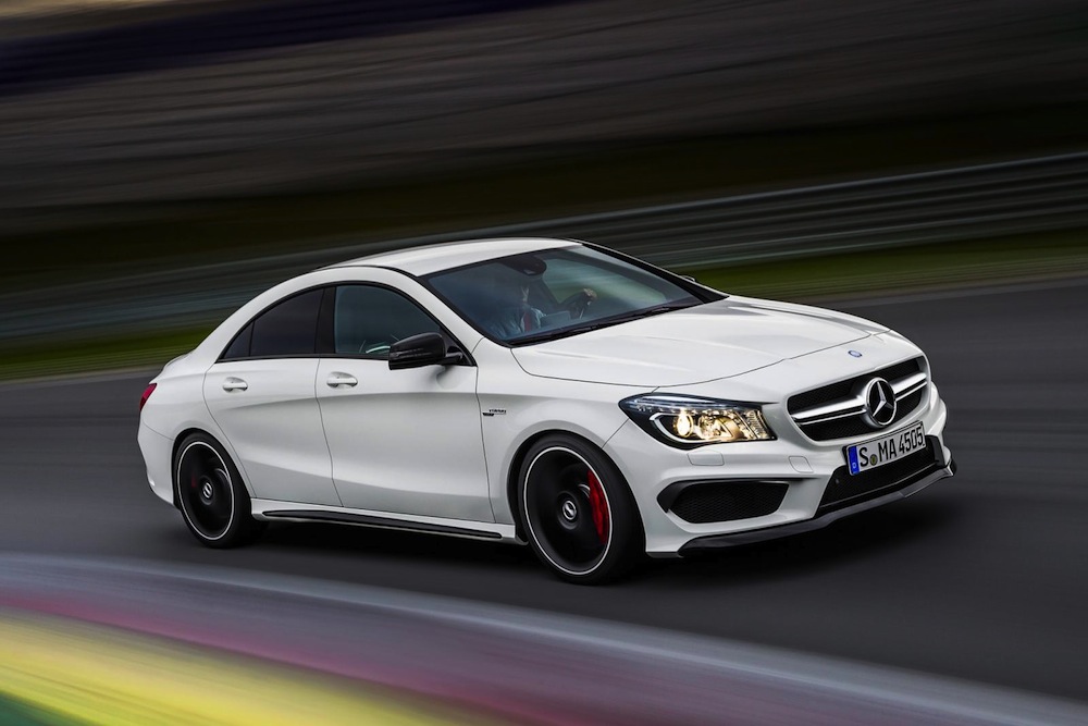 2014 Mercedes-Benz CLA 45 AMG Front Angle