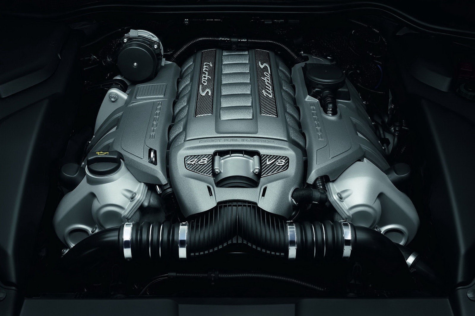 2013 Porsche Carrera 4 Engine View