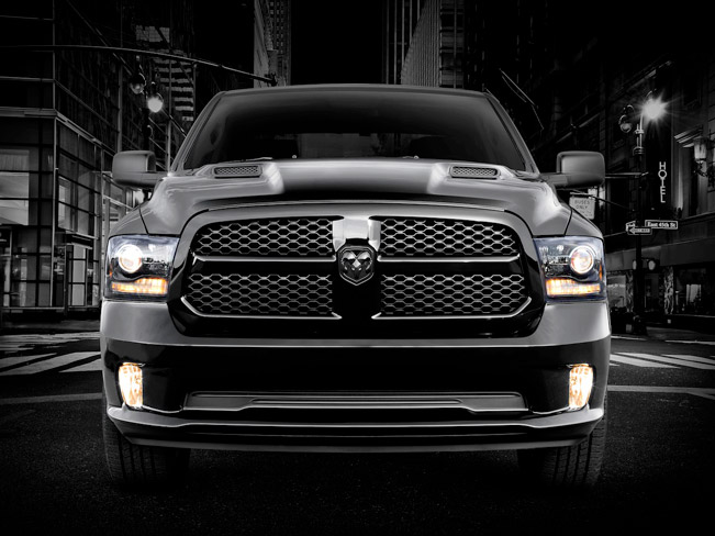 2013 Ram Black Express Front Angle