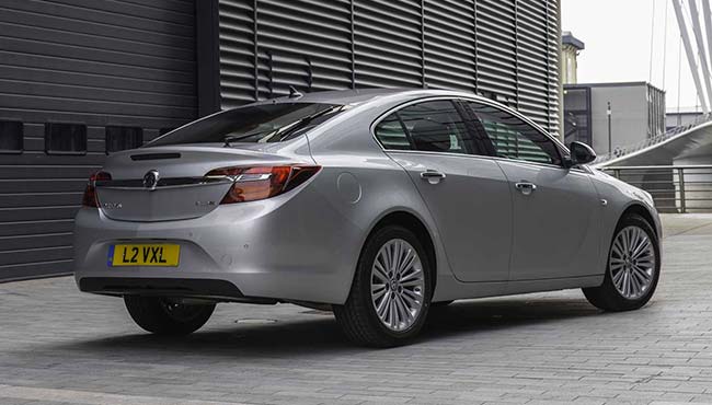 2013 Vauxhall Insignia Rear Side View