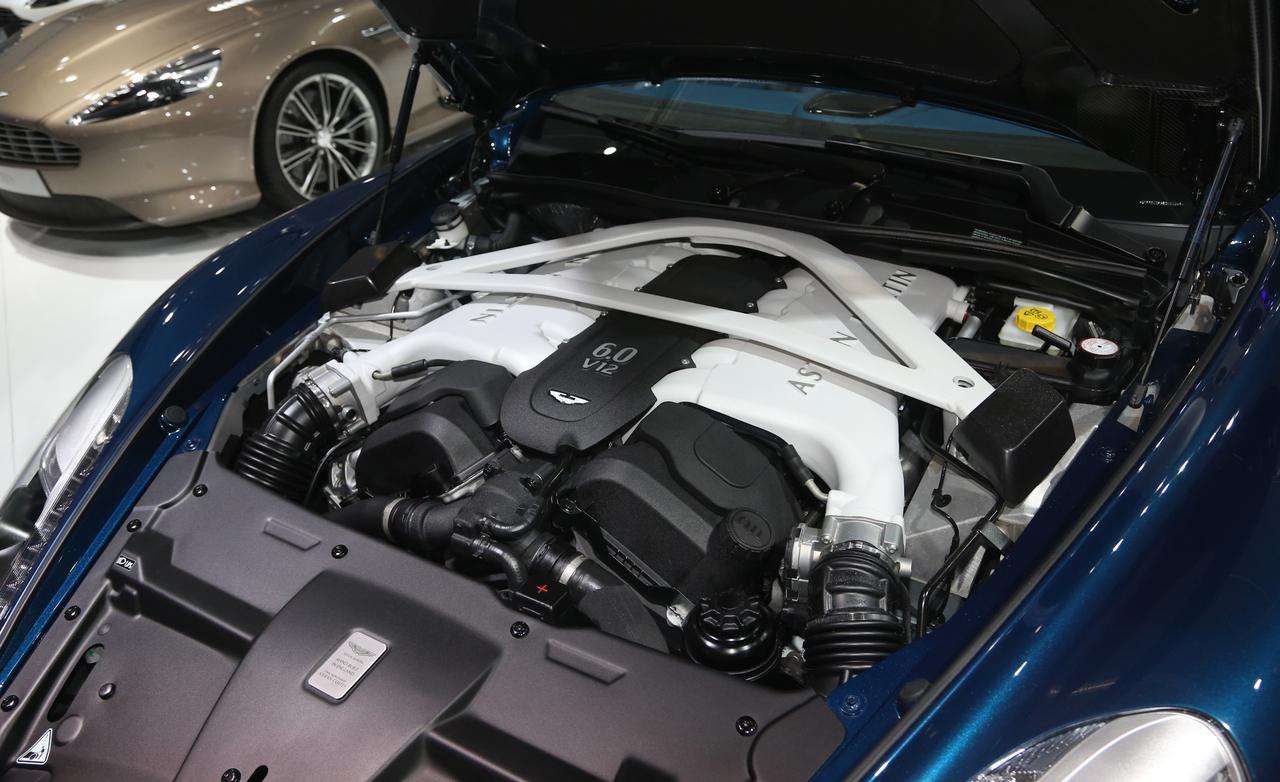 2014 Aston Martin Vanquish Engine View