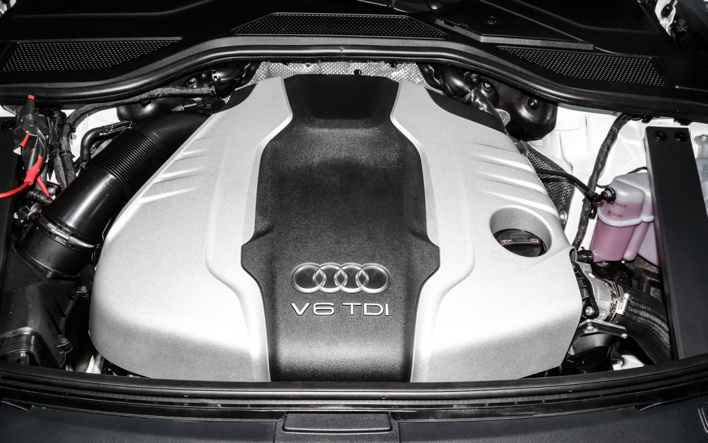 2014 Audi A8 L TDI Engine View