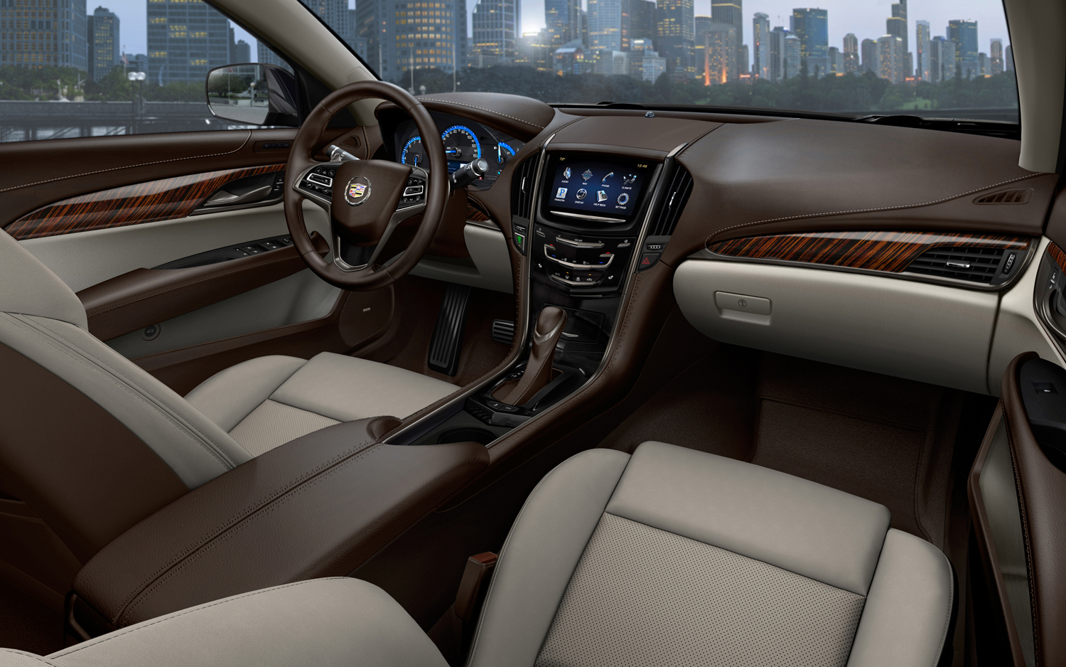 2014 Cadillac ATS-V Interior Design