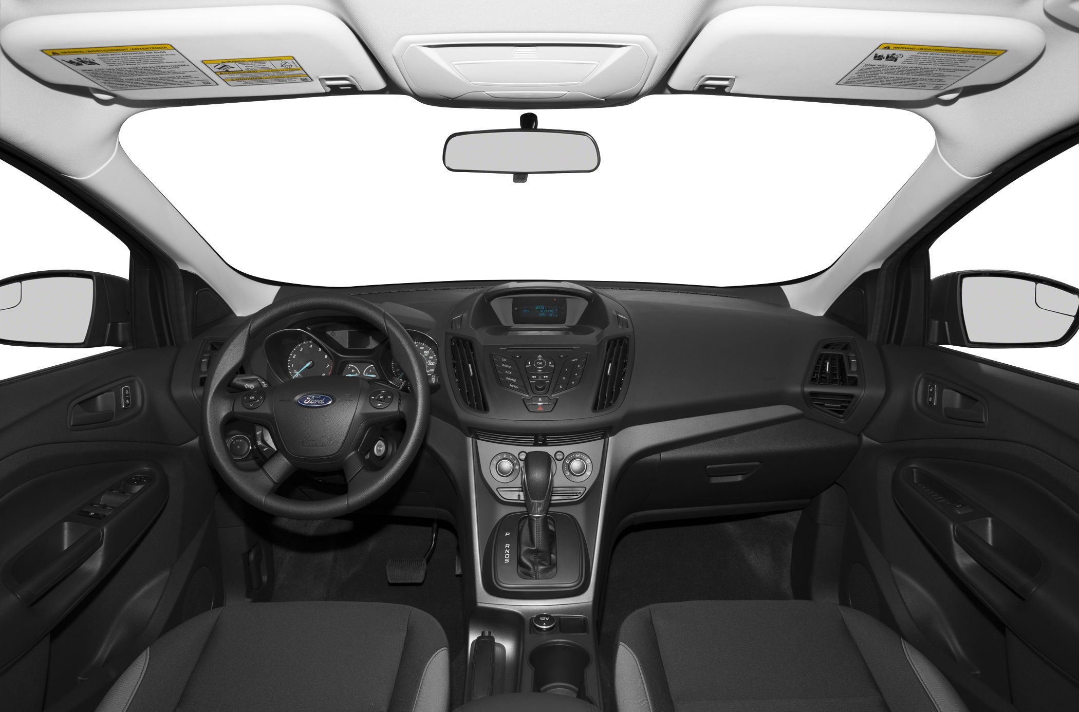 2014 Ford Escape Interior Dashboard View