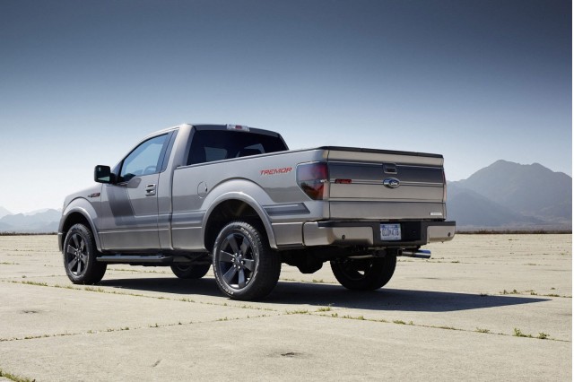 2014 Ford F-150 Rear Side View