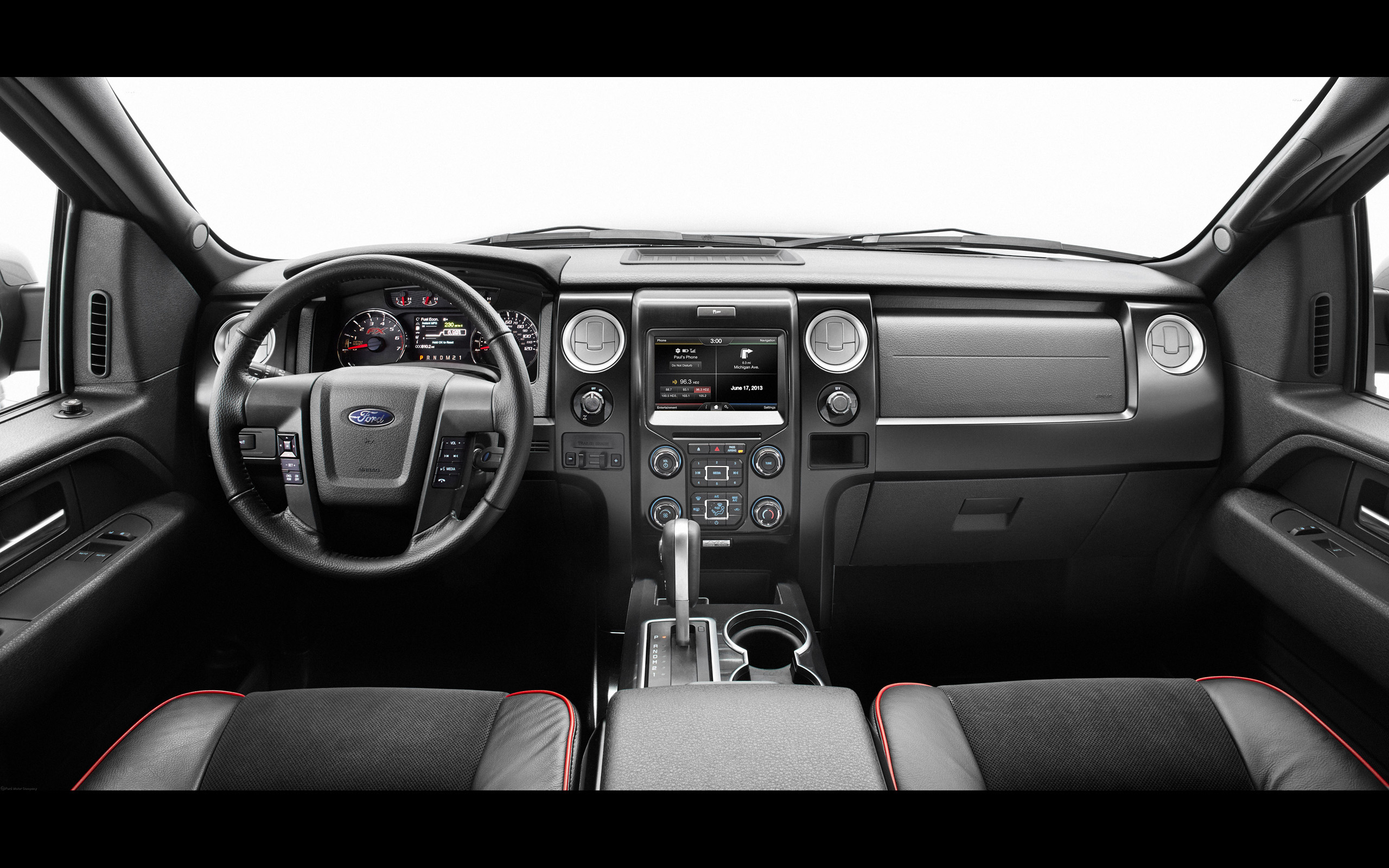 2014 Ford F-150 Tremor Dashboard Interior Detail