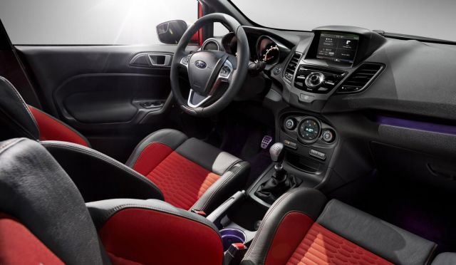 2014 Ford Fiesta ST (European Spec) Dashboard Interior View